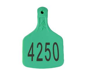 پلاک گوش گاوی یک تکه مدل زد پلاس خام و لیزری