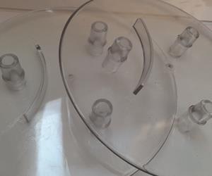 غطاء دلو الحليب المسطح