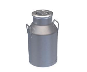 بیدون  30 لیتری آلومینیومی در دار 