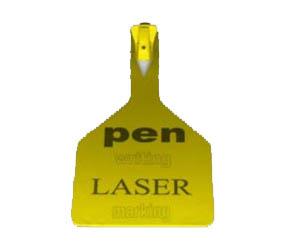 شماره گوش طرح زیتگ مدل یک تکه گاوی خام و لیزری